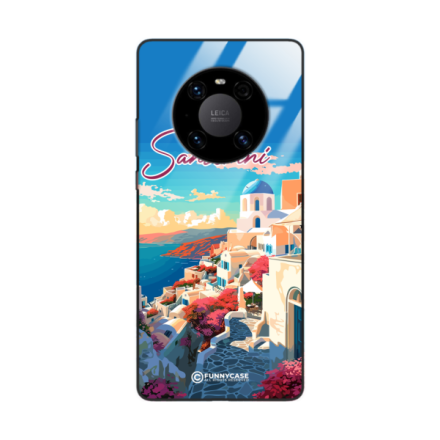 Etui Black Case Glass do HUAWEI MATE 40 PRO SUMMER PARADISE ST_PAR105