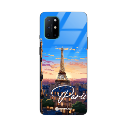 Etui Black Case Glass do ONEPLUS 8T SUMMER PARADISE ST_PAR104