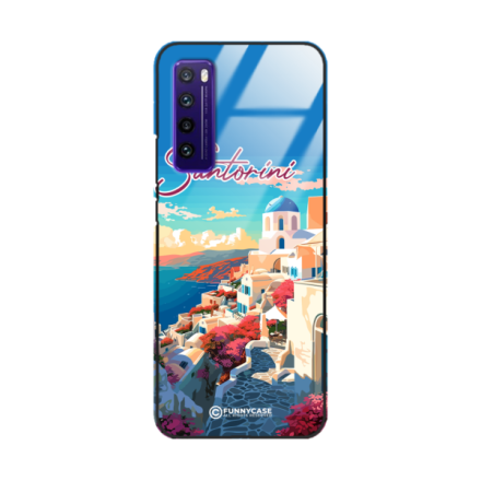 Etui Black Case Glass do HUAWEI NOVA 7 SUMMER PARADISE ST_PAR105