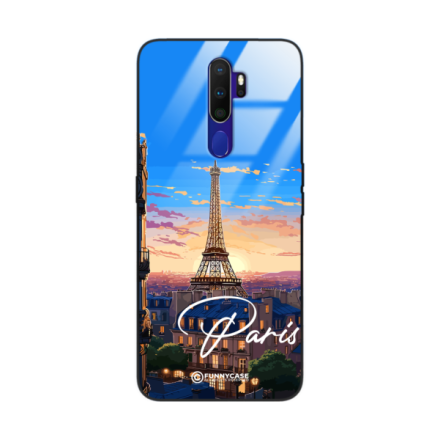 Etui Black Case Glass do OPPO A9 2020 SUMMER PARADISE ST_PAR104