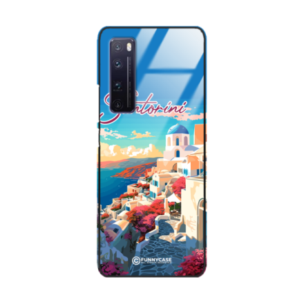 Etui Black Case Glass do HUAWEI NOVA 7 PRO SUMMER PARADISE ST_PAR105