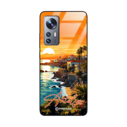 Etui Black Case Glass do XIAOMI 12 SUMMER PARADISE ST_PAR101