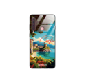 Etui Black Case Glass do SAMSUNG GALAXY A9 2018 SUMMER PARADISE ST_PAR102