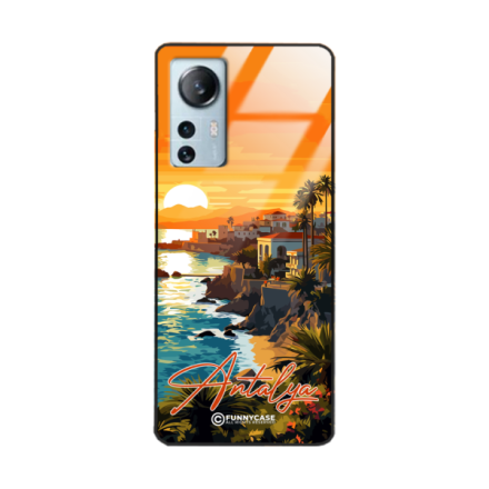 Etui Black Case Glass do XIAOMI 12 LITE SUMMER PARADISE ST_PAR101