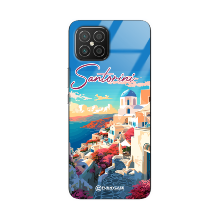 Etui Black Case Glass do HUAWEI NOVA 8 SE SUMMER PARADISE ST_PAR105