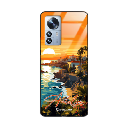 Etui Black Case Glass do XIAOMI 12 PRO 5G SUMMER PARADISE ST_PAR101