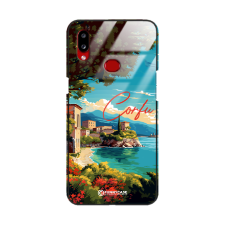 Etui Black Case Glass do SAMSUNG GALAXY A10S SUMMER PARADISE ST_PAR102