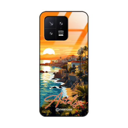 Etui Black Case Glass do XIAOMI 13 SUMMER PARADISE ST_PAR101