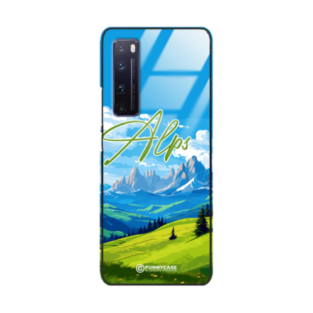 Etui Black Case Glass do HUAWEI NOVA 7 PRO SUMMER PARADISE ST_PAR106