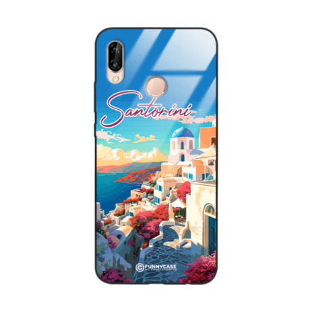 Etui Black Case Glass do HUAWEI P20 LITE SUMMER PARADISE ST_PAR105