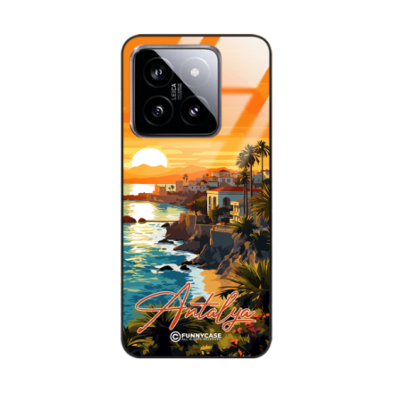 Etui Black Case Glass do XIAOMI 14 SUMMER PARADISE ST_PAR101