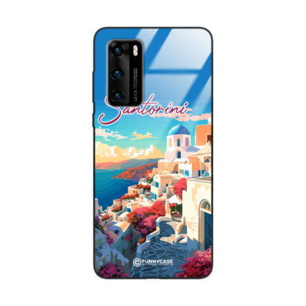 Etui Black Case Glass do HUAWEI P40 SUMMER PARADISE ST_PAR105