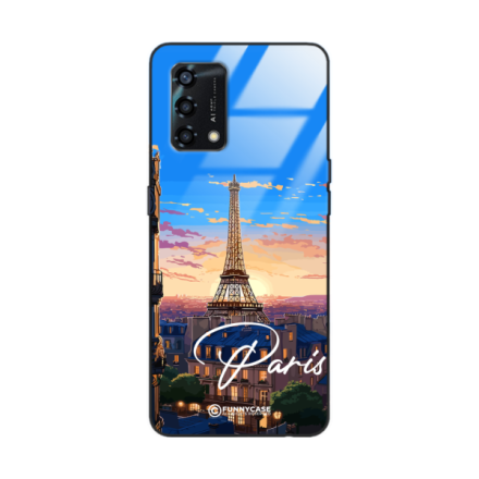 Etui Black Case Glass do OPPO A95 4G SUMMER PARADISE ST_PAR104