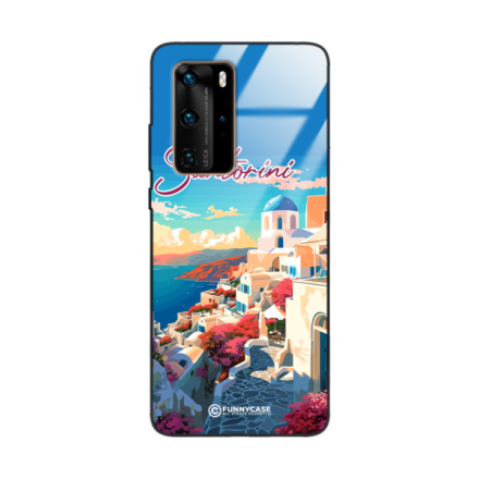 Etui Black Case Glass do HUAWEI P40 PRO SUMMER PARADISE ST_PAR105