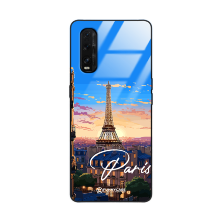 Etui Black Case Glass do OPPO FIND X2 SUMMER PARADISE ST_PAR104