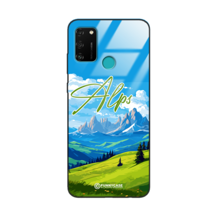 Etui Black Case Glass do HUAWEI HONOR 9A SUMMER PARADISE ST_PAR106