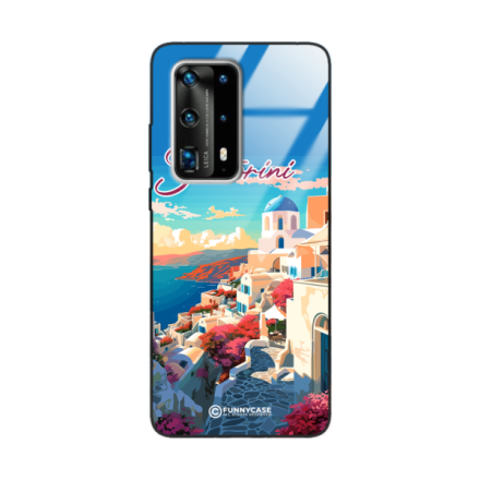 Etui Black Case Glass do HUAWEI P40 PRO PLUS SUMMER PARADISE ST_PAR105