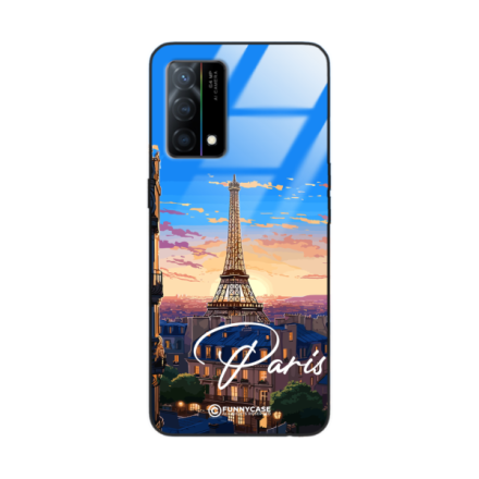 Etui Black Case Glass do OPPO K9 SUMMER PARADISE ST_PAR104