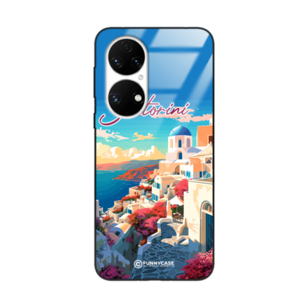 Etui Black Case Glass do HUAWEI P50 SUMMER PARADISE ST_PAR105