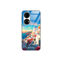 Etui Black Case Glass do HUAWEI P50 SUMMER PARADISE ST_PAR105