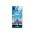 Etui Black Case Glass do SAMSUNG A20 SUMMER PARADISE ST_PAR103