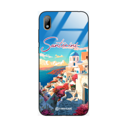 Etui Black Case Glass do HUAWEI Y5 2019 SUMMER PARADISE ST_PAR105