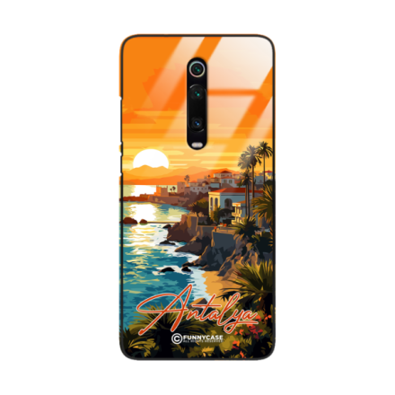 Etui Black Case Glass do XIAOMI MI 9T K20 SUMMER PARADISE ST_PAR101