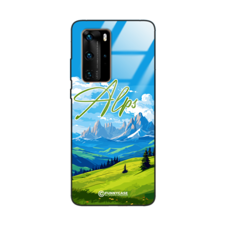 Etui Black Case Glass do HUAWEI P40 PRO SUMMER PARADISE ST_PAR106