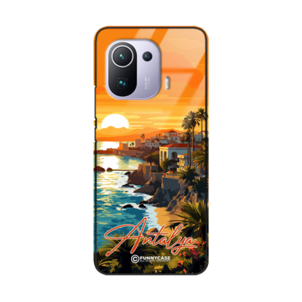 Etui Black Case Glass do XIAOMI MI 11 PRO SUMMER PARADISE ST_PAR101