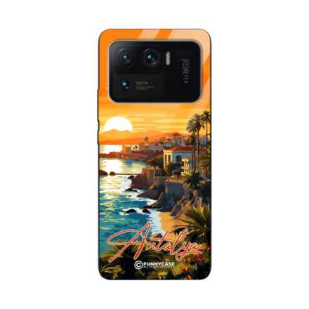 Etui Black Case Glass do XIAOMI MI 11 ULTRA SUMMER PARADISE ST_PAR101