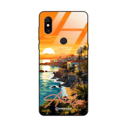 Etui Black Case Glass do XIAOMI MI MIX 3 SUMMER PARADISE ST_PAR101