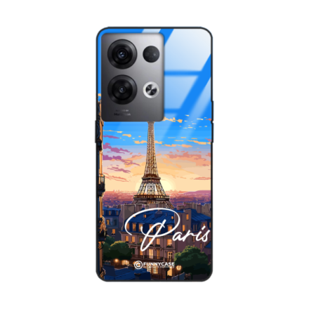 Etui Black Case Glass do OPPO RENO 8 PRO PLUS SUMMER PARADISE ST_PAR104