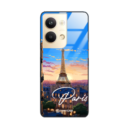 Etui Black Case Glass do OPPO RENO 9 PRO SUMMER PARADISE ST_PAR104