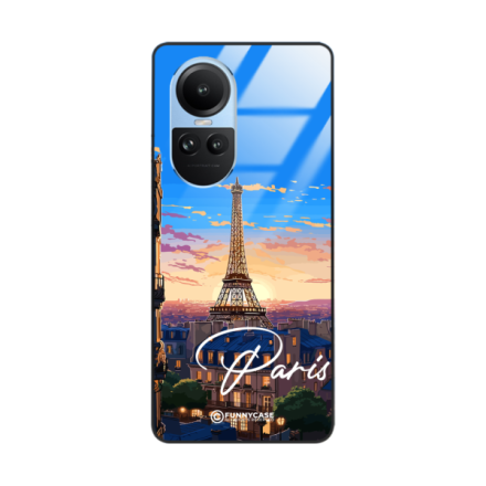 Etui Black Case Glass do OPPO RENO 10 5G SUMMER PARADISE ST_PAR104