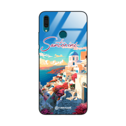 Etui Black Case Glass do HUAWEI Y9 2019 SUMMER PARADISE ST_PAR105