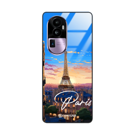 Etui Black Case Glass do OPPO RENO 10 PRO PLUS SUMMER PARADISE ST_PAR104