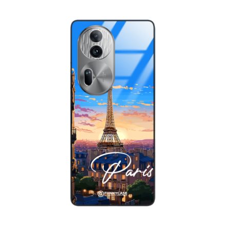 Etui Black Case Glass do OPPO RENO 11 PRO SUMMER PARADISE ST_PAR104