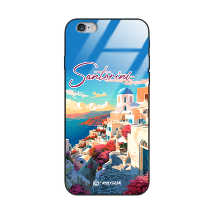 Etui Black Case Glass do IPHONE 6 SUMMER PARADISE ST_PAR105