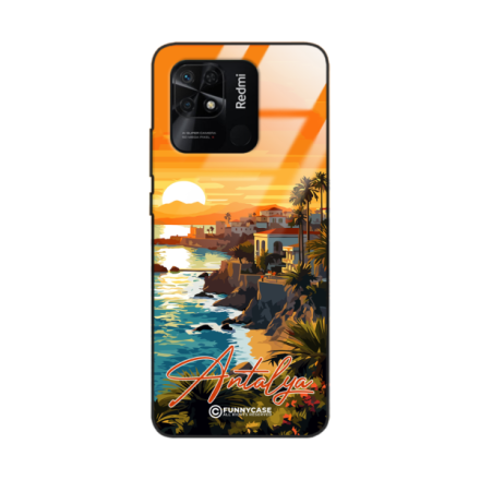 Etui Black Case Glass do XIAOMI REDMI 10C 4G SUMMER PARADISE ST_PAR101