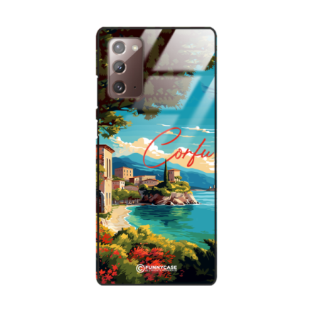 Etui Black Case Glass do SAMSUNG GALAXY NOTE 20 SUMMER PARADISE ST_PAR102