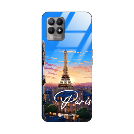 Etui Black Case Glass do REALME 8I SUMMER PARADISE ST_PAR104