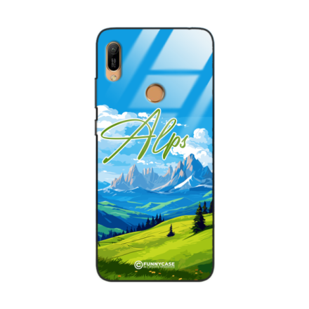 Etui Black Case Glass do HUAWEI Y6 PRIME 2019 SUMMER PARADISE ST_PAR106