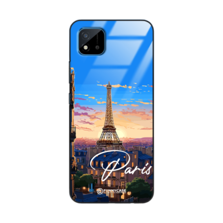 Etui Black Case Glass do REALME C11 2021 SUMMER PARADISE ST_PAR104