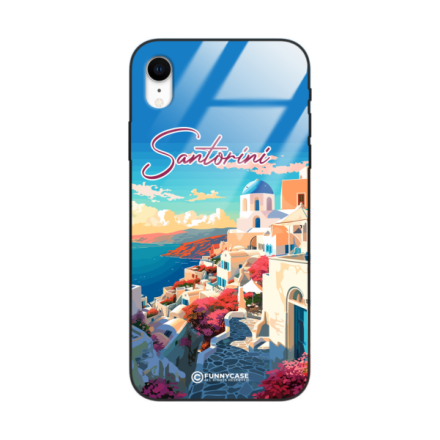 Etui Black Case Glass do IPHONE XR SUMMER PARADISE ST_PAR105