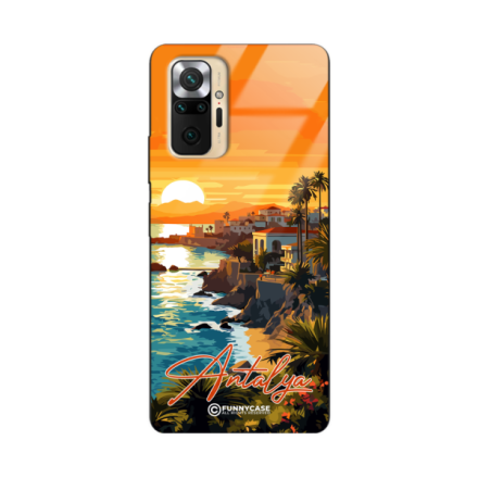 Etui Black Case Glass do XIAOMI REDMI NOTE 10 PRO SUMMER PARADISE ST_PAR101