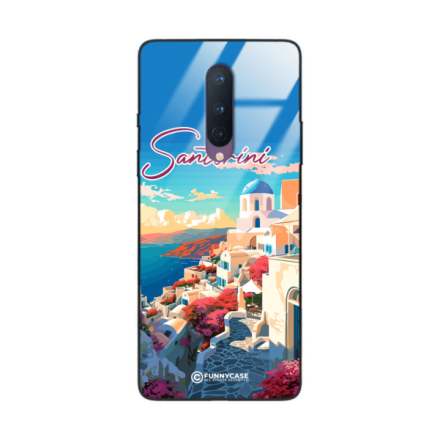 Etui Black Case Glass do ONEPLUS 8 SUMMER PARADISE ST_PAR105