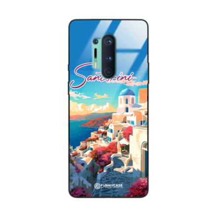 Etui Black Case Glass do ONEPLUS 8 PRO SUMMER PARADISE ST_PAR105