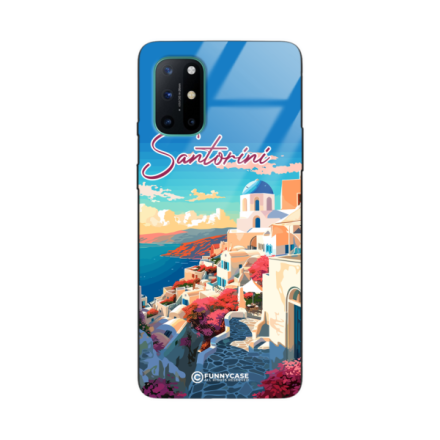 Etui Black Case Glass do ONEPLUS 8T SUMMER PARADISE ST_PAR105