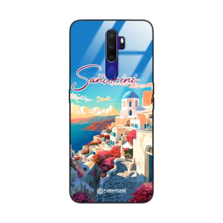 Etui Black Case Glass do OPPO A9 2020 SUMMER PARADISE ST_PAR105