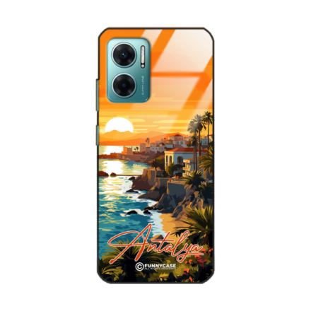 Etui Black Case Glass do XIAOMI REDMI NOTE 11E SUMMER PARADISE ST_PAR101